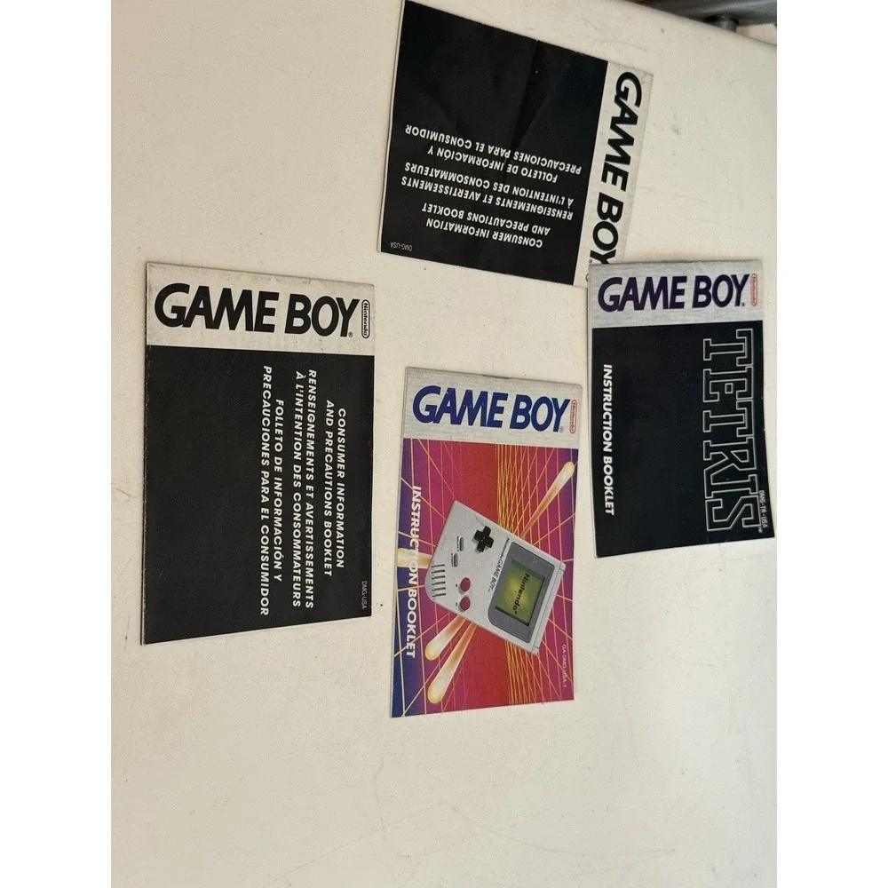 Booklets Original Nintendo Gameboy Booklets Lot Of 4